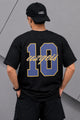 Turbo Aesthetic Taille Graphic Tee In Black