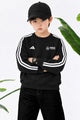 Adds Blokecore Aesthetic Quarter Round Neck Kid's Sweatshirt