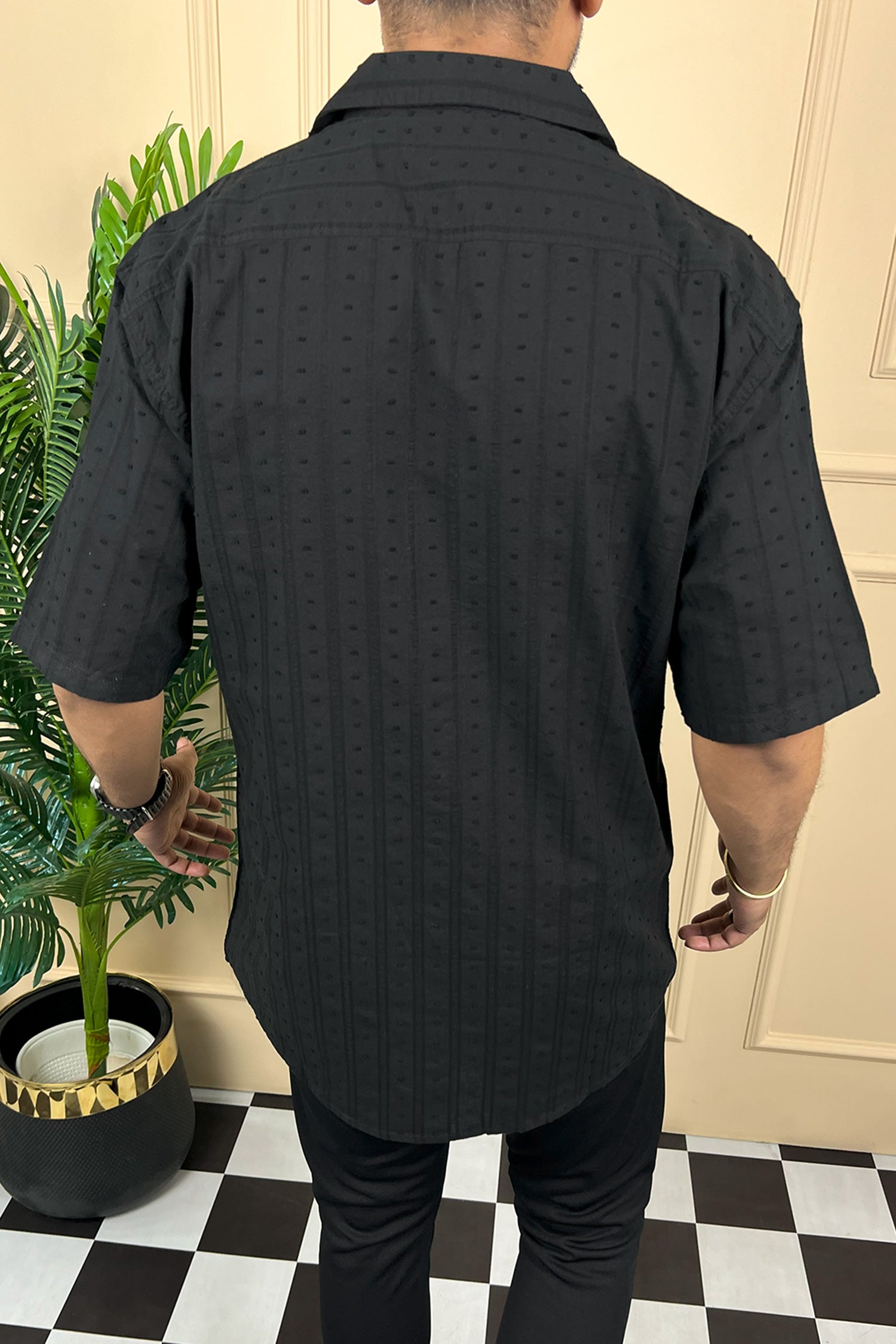 Turbo Puff Clasic Thread Casual Shirt