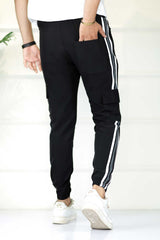 Adds Micro Stripes Slimfit Imported Sportswear Trouser
