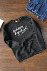 Nke Signature Typography Full Sleeve Men's Sweatshirt