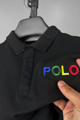 Rph Lren Polo Classic Fit Men's Polo Shirt In Black
