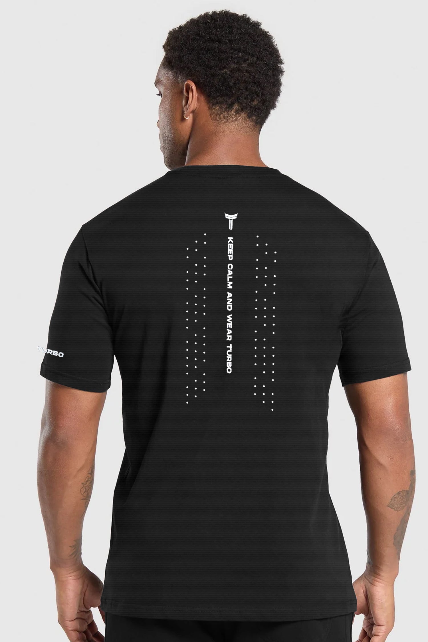 Turbo Motivational Quote ClimaCool Dry-Fit Tee