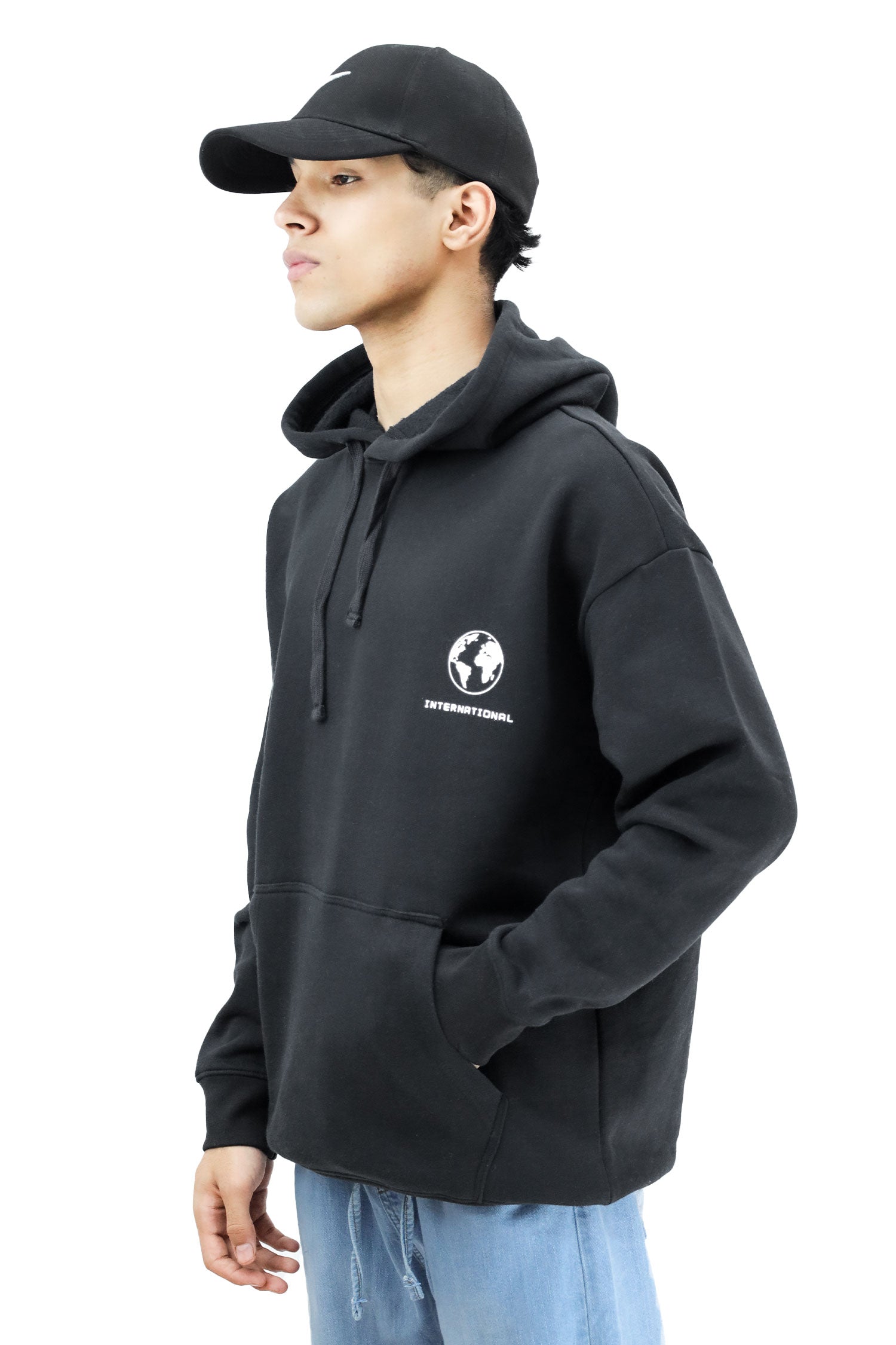 Turbo Designer Motif Fleece Hoodie