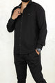 Turbo Self Stripe Motif Long Sleeve Cotton Casual Shirt