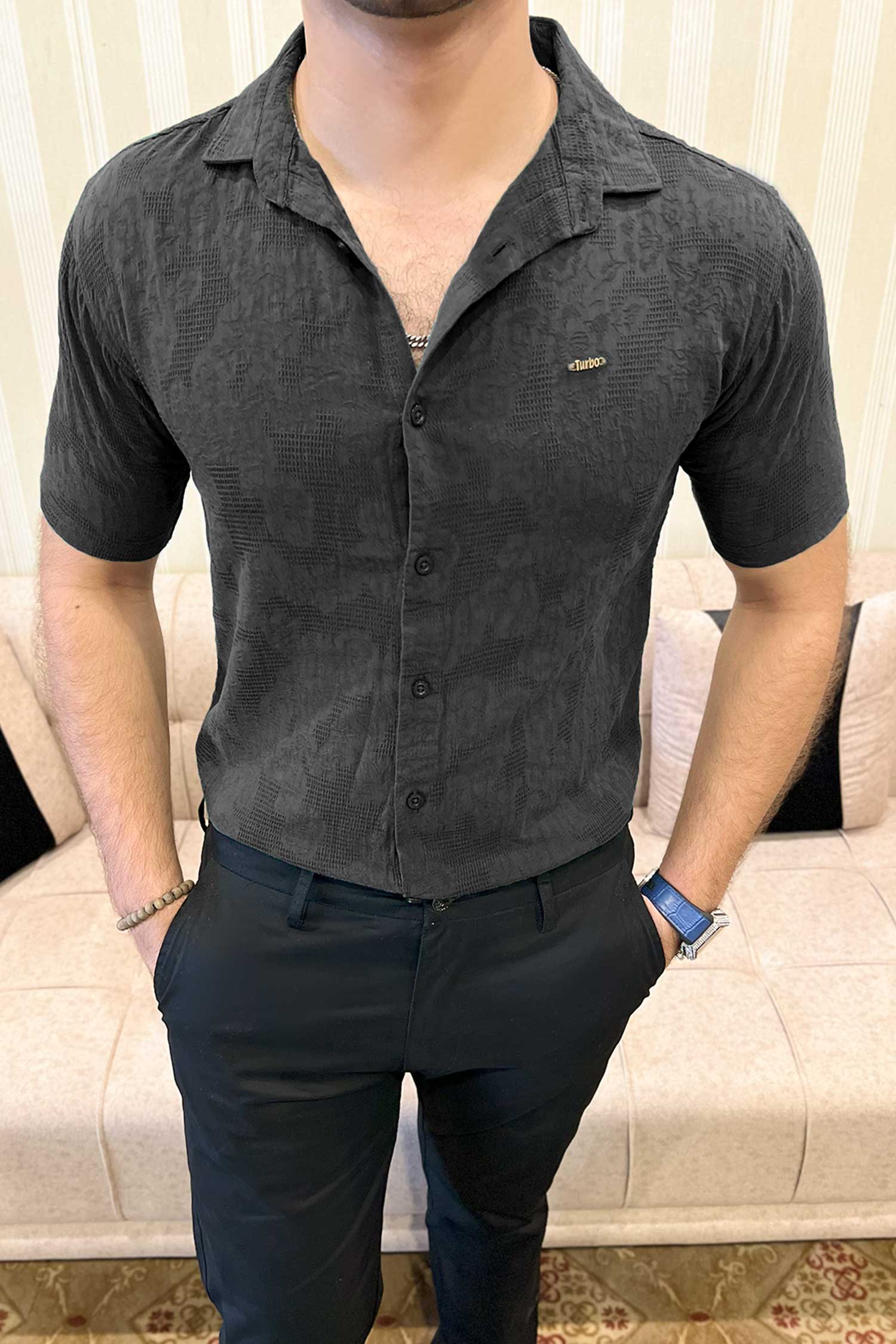 Turbo Artistic Touch Comfort Casual Shirt