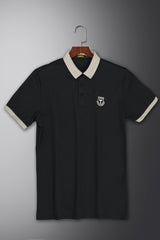 Turbo Summer Comfort Men's Polo Shirt In Black