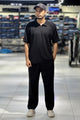 Turbo Retreat Relaxed Zipper Style Tracksuit In Black
