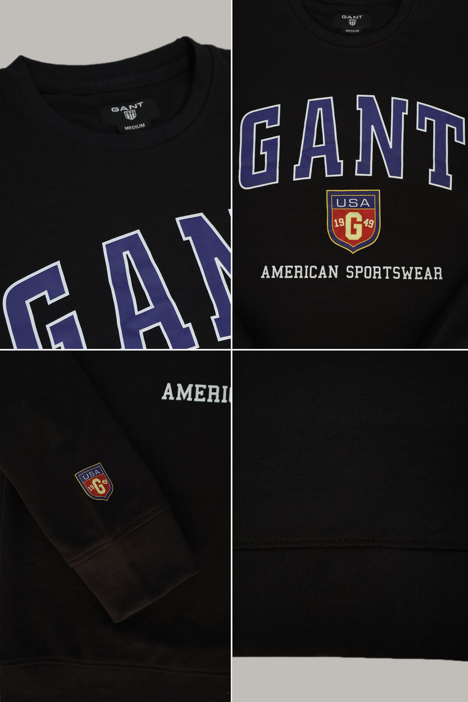 Gant Graphic TurtleNeck Imported Men's Sweatshirt