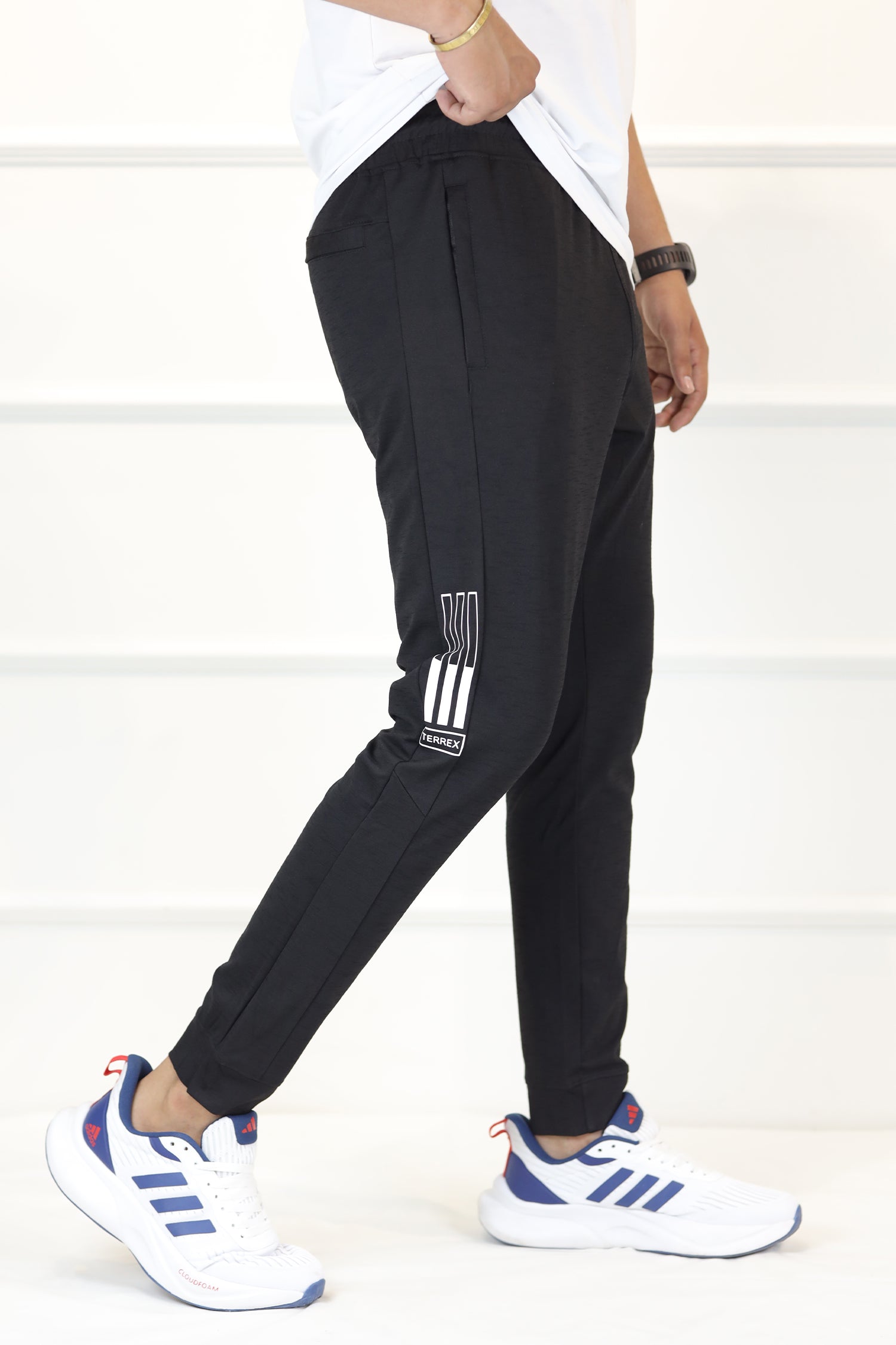 Adds Terrx It Premium Stretch Sportswear Trouser In Black