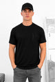 Mens Rivio Pocket-Detail Tee Shirt In Black