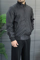 Turbo Transitional Fall Imported Leather Jacket In Black