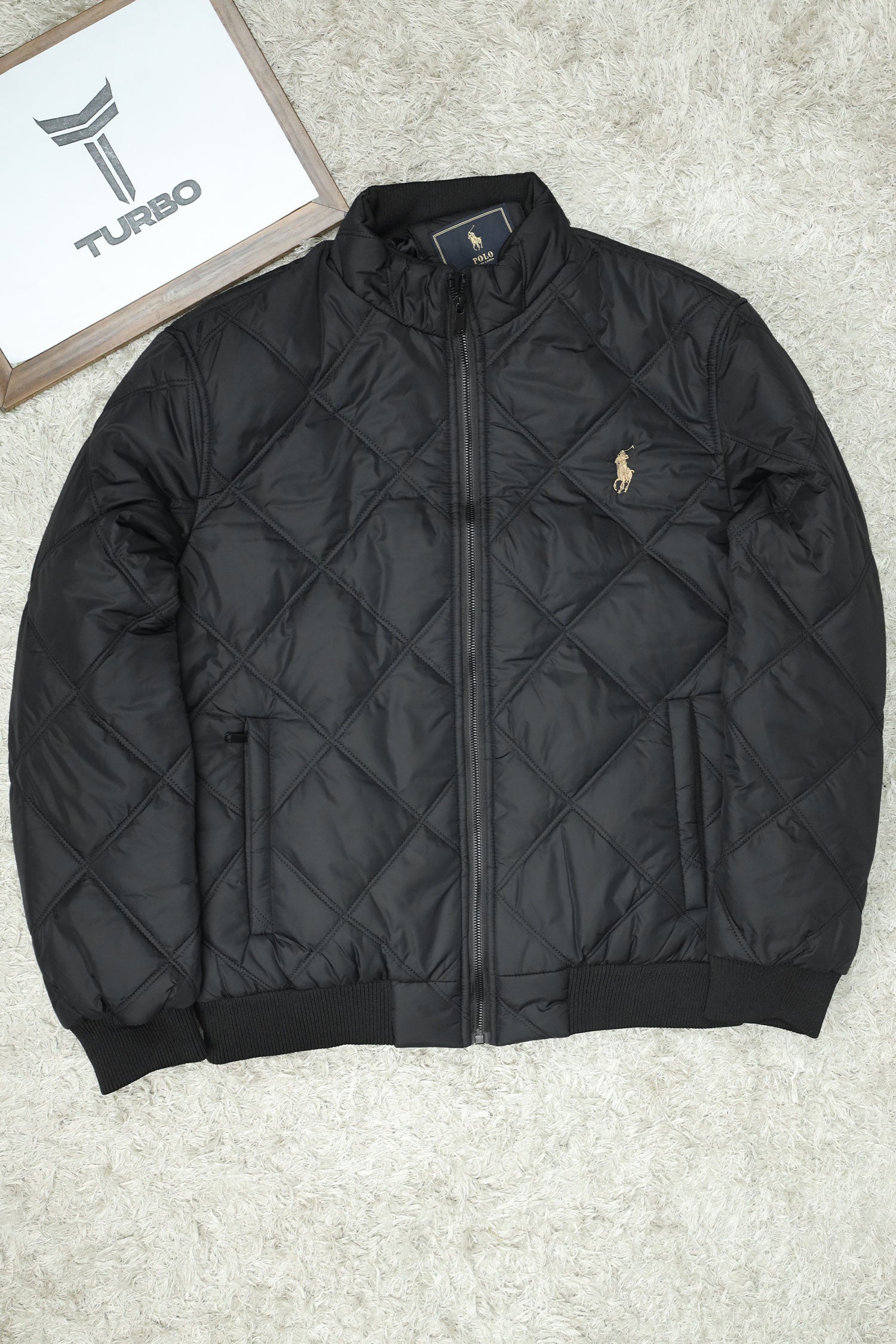 Rph Lren Polo Diamond Cut Stitch Imported Puffer Jacket