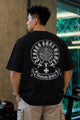 Turbo Sunny Side Up Classic Oversize Men's Tee In Black