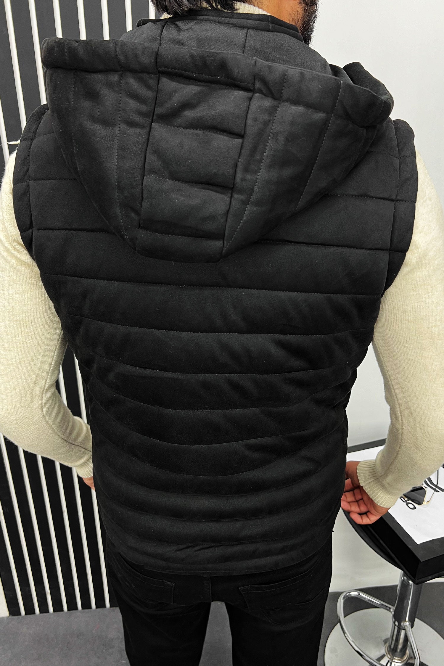 Quilted Pattern Double Side Imported Men's Gilet