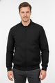 Light Texture Imported Light Weight Jacket In Black