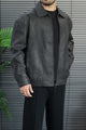 Turbo 90's Vintage Street-Wear Imported Leather Jacket