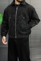 Men's Relaxed Fit Suede Leather Jacket