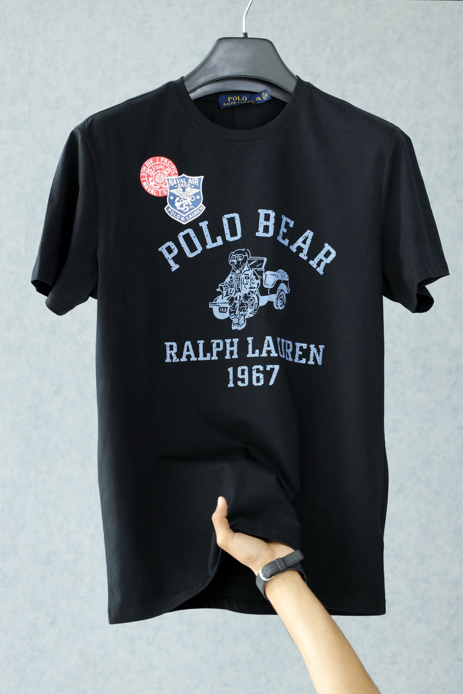 Rph Lren Polo Bear 1967 Imported Round Neck T-Shirt