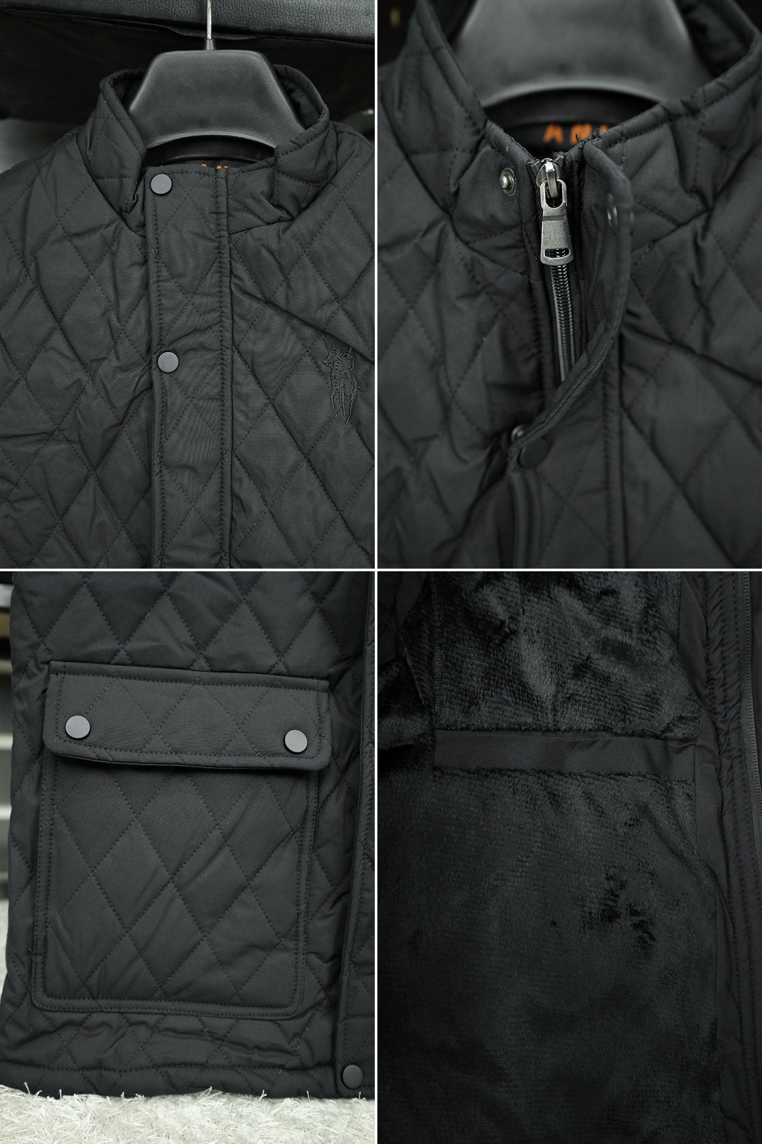 Rph Lren Polo Diamond Cut Quilted Imported Men's Gilet