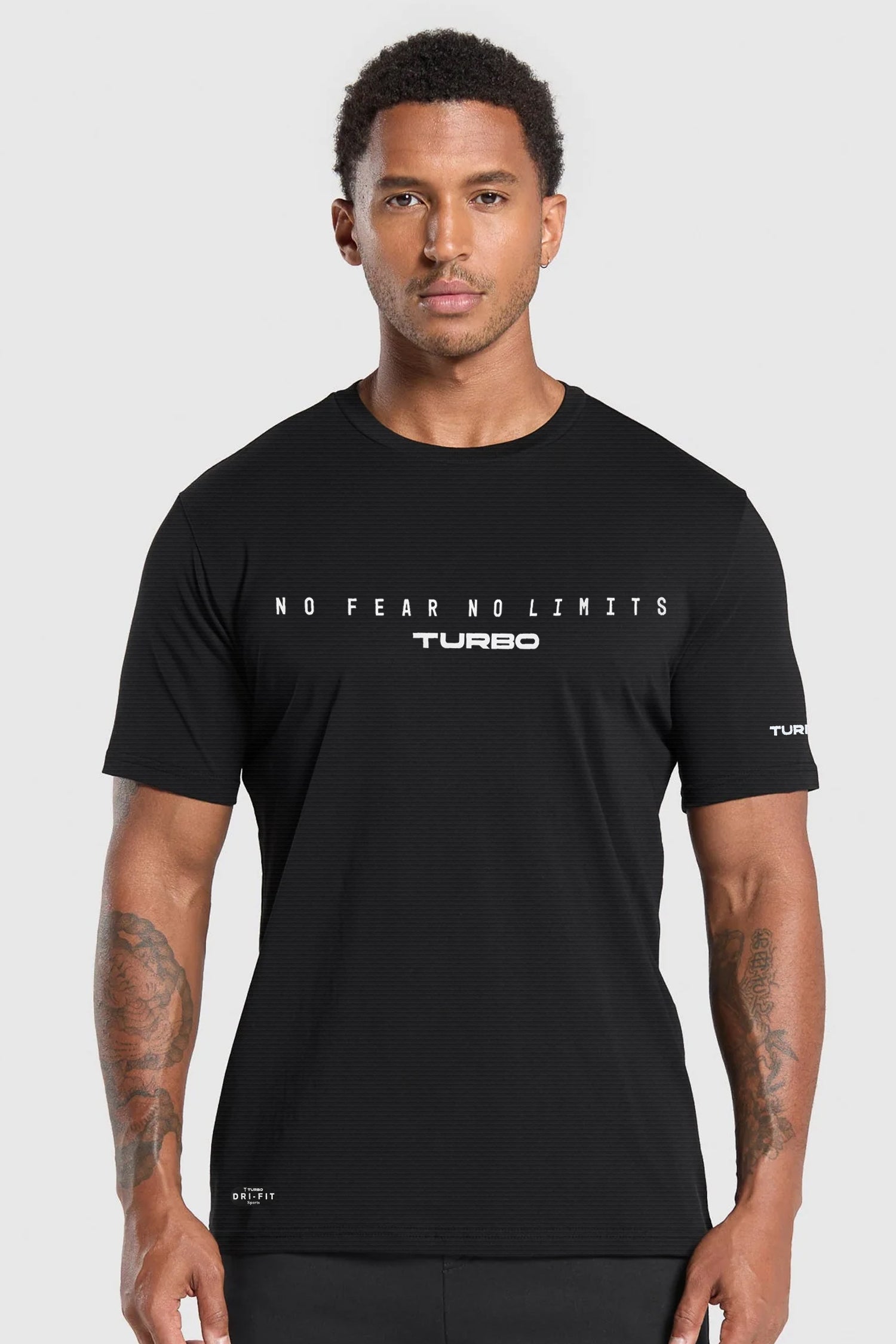 Turbo Motivational Quote ClimaCool Dry-Fit Tee