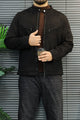 Turbo Classic Standard-Fit Collared Neck Imported Men's Suede Jacket