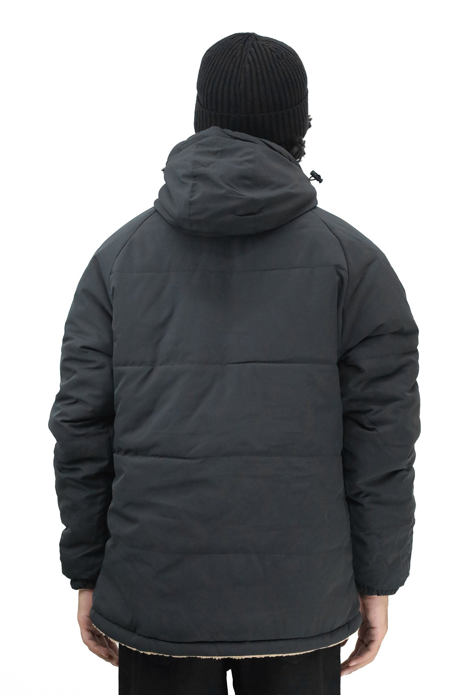 Nke Logo Sherpa Double Sided Imported Puffer Jacket