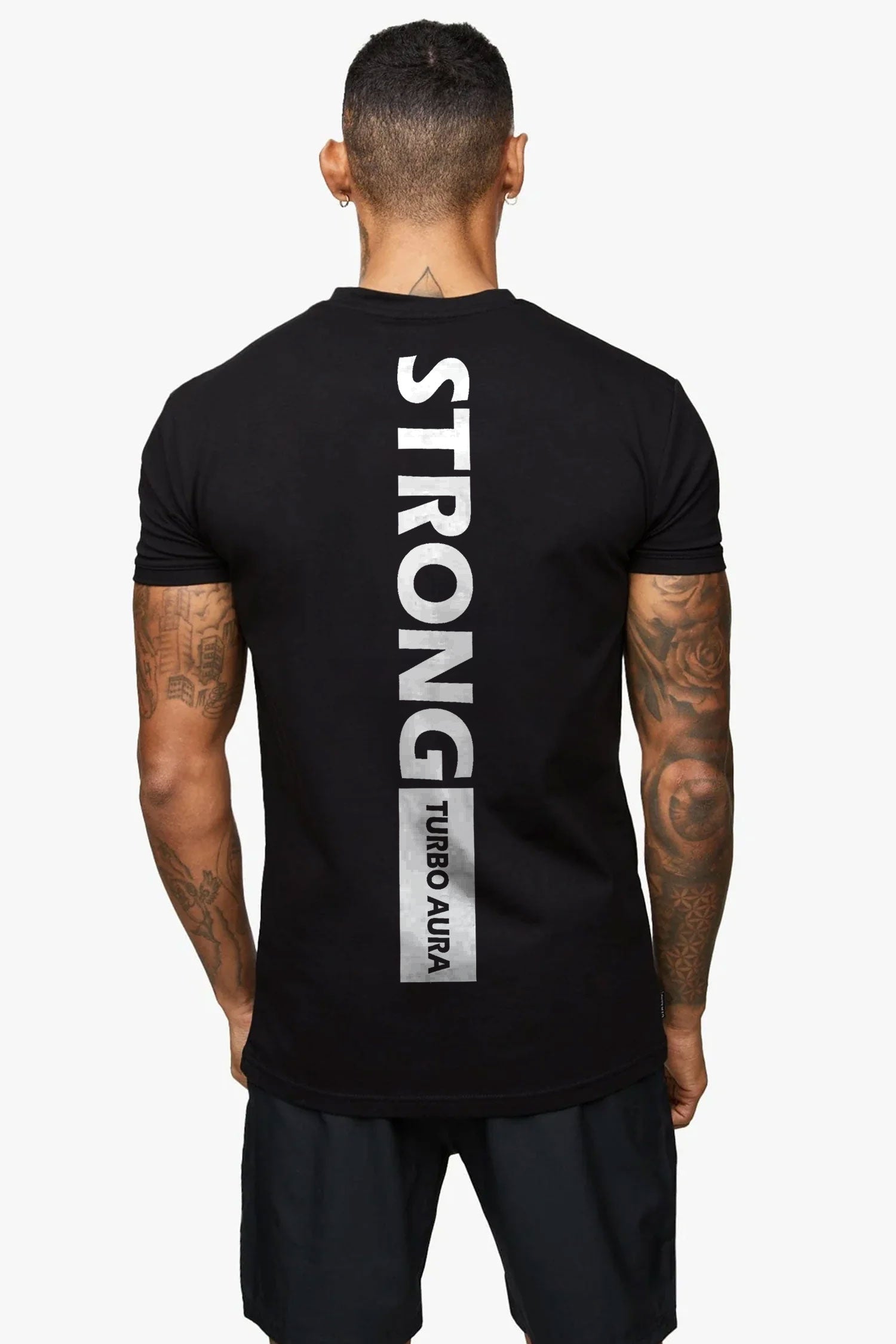 Turbo 'Strong Aura' Statement Series Dry-Fit Tee