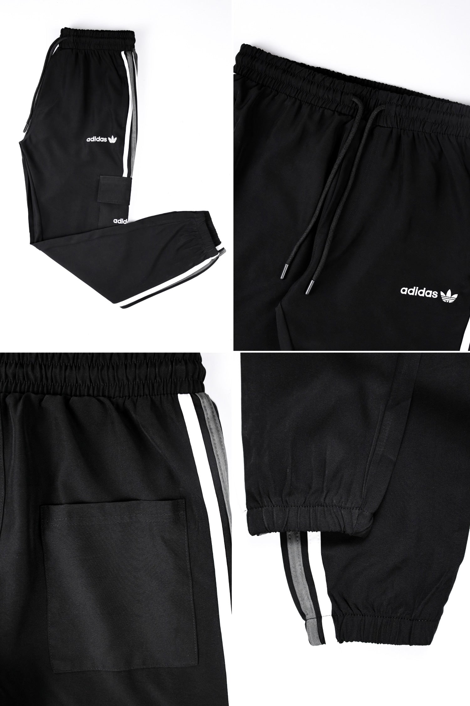 Adds Micro Stripes Slimfit Imported Sportswear Trouser