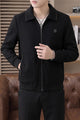 Zipped Blouson Imp Men's Wool Jacket In Black
