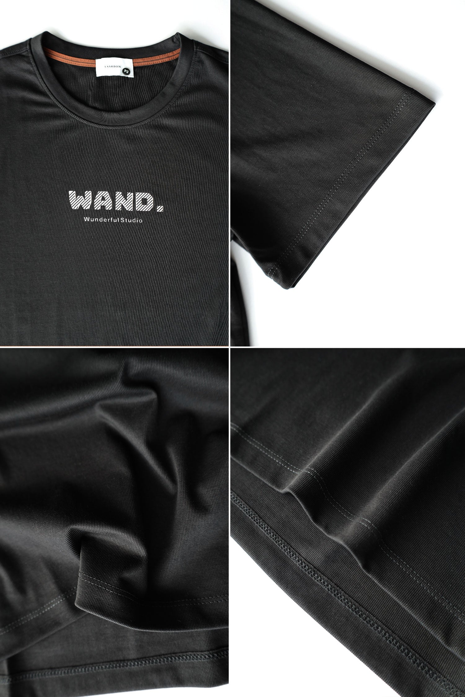 Wunderful Studio Imported Crew Neck T-Shirt