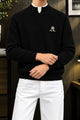 Lro Piana Italian Style Imported Heavy Wool Men's Sweater