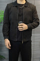 Turbo Wind-Breaker Imp Men's Wool Jacket In Black