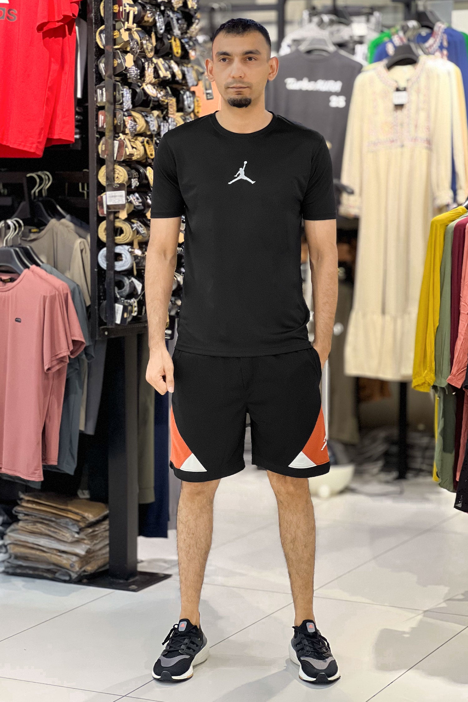 Jrdn Training Contrast Performance Men's Co-ord Set