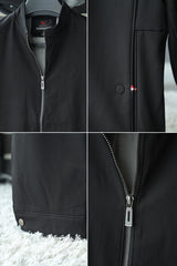 Brbrry Men's Imported Light Weight Jacket In Black