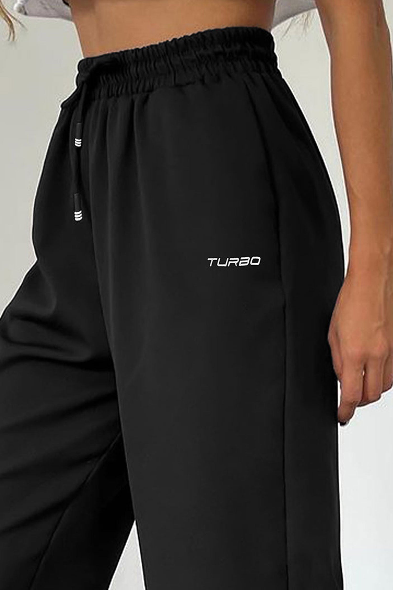 Turbo Loose Bottom Zip Style Imported Sportswear Trouser - Women