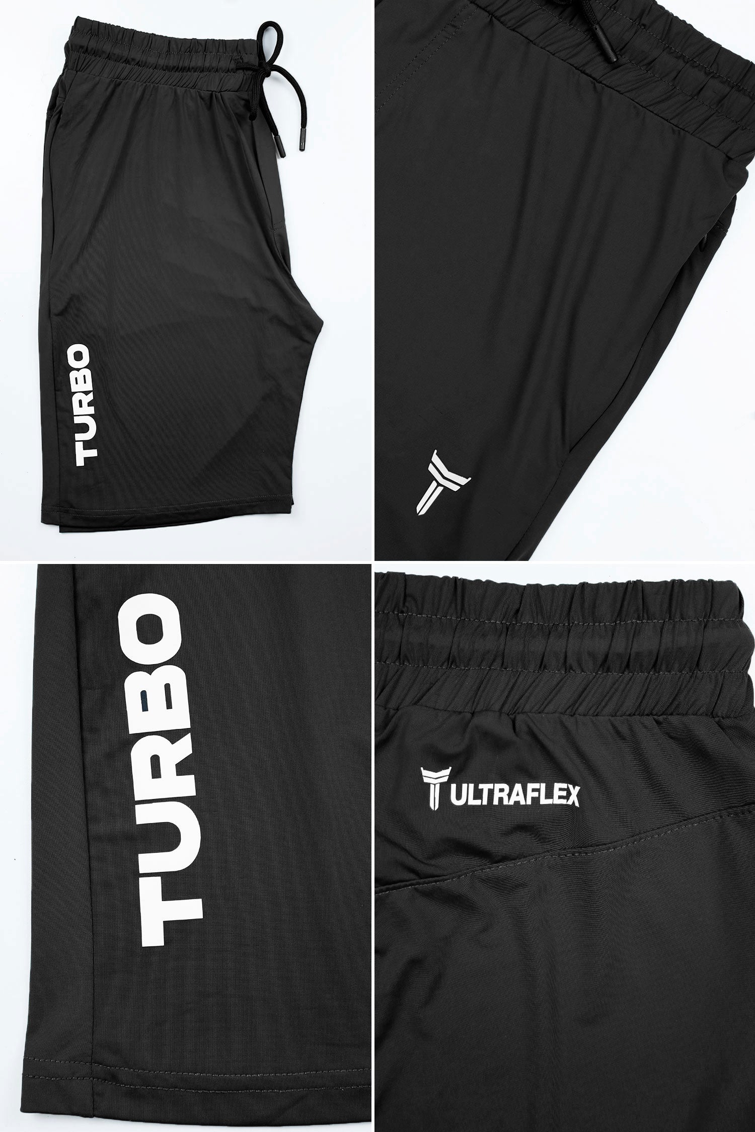 Turbo Ultra-Flex Dry-Fit Performance Men's Shorts