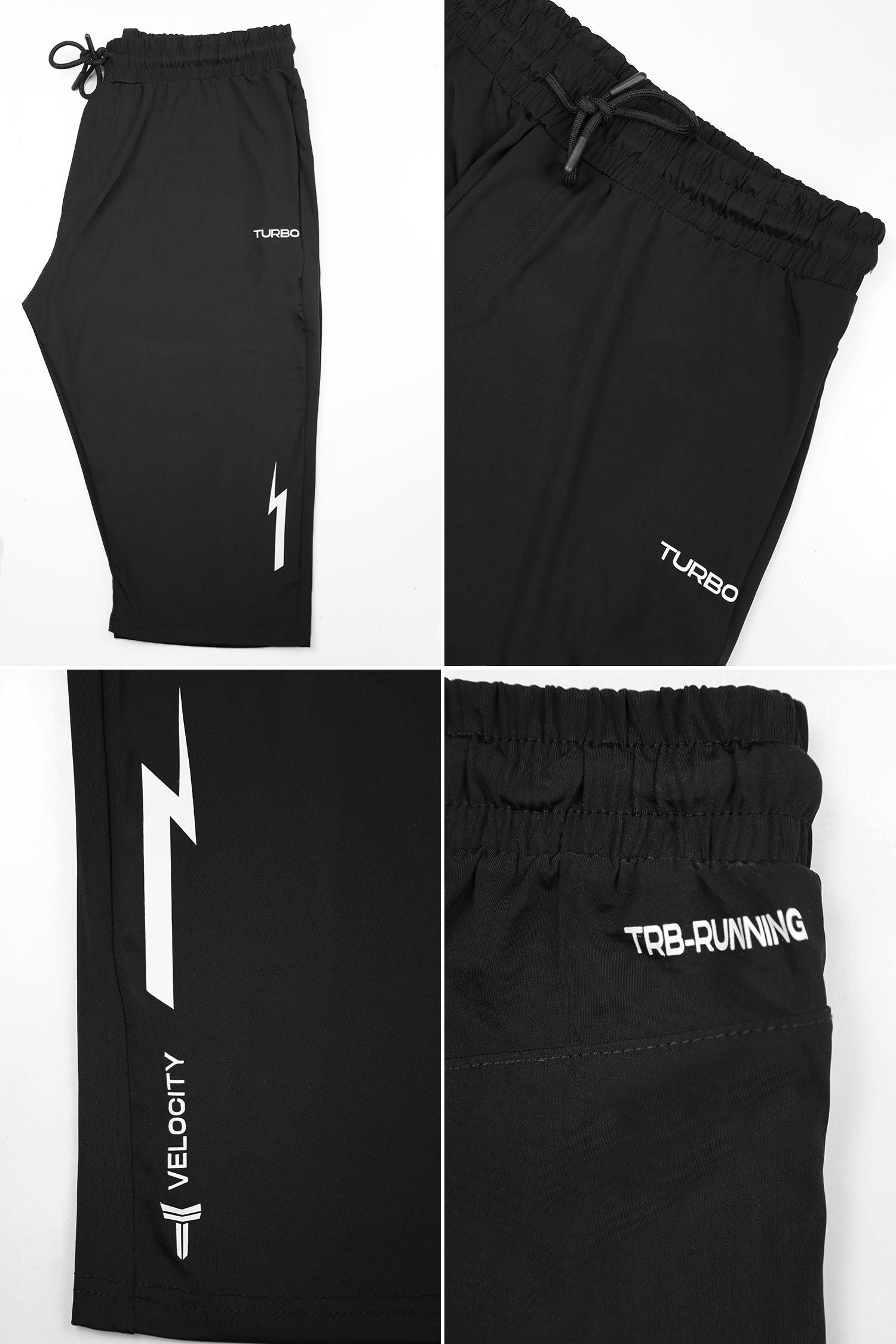 Turbo Ultra-Flex Dry-Fit Velocity Running Men's Shorts