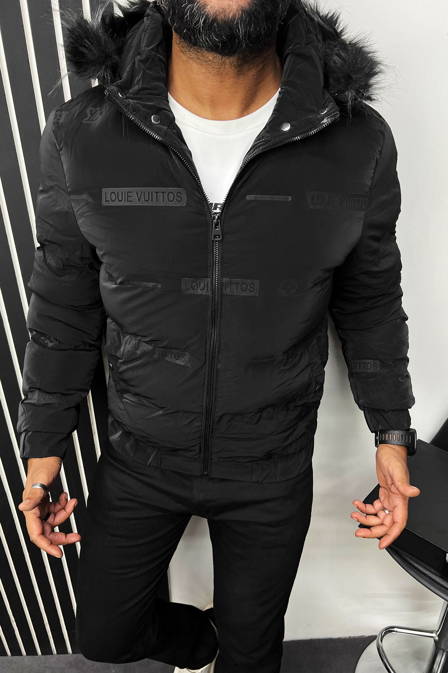 Luis Vten Hood Style Imported Puffer Jacket