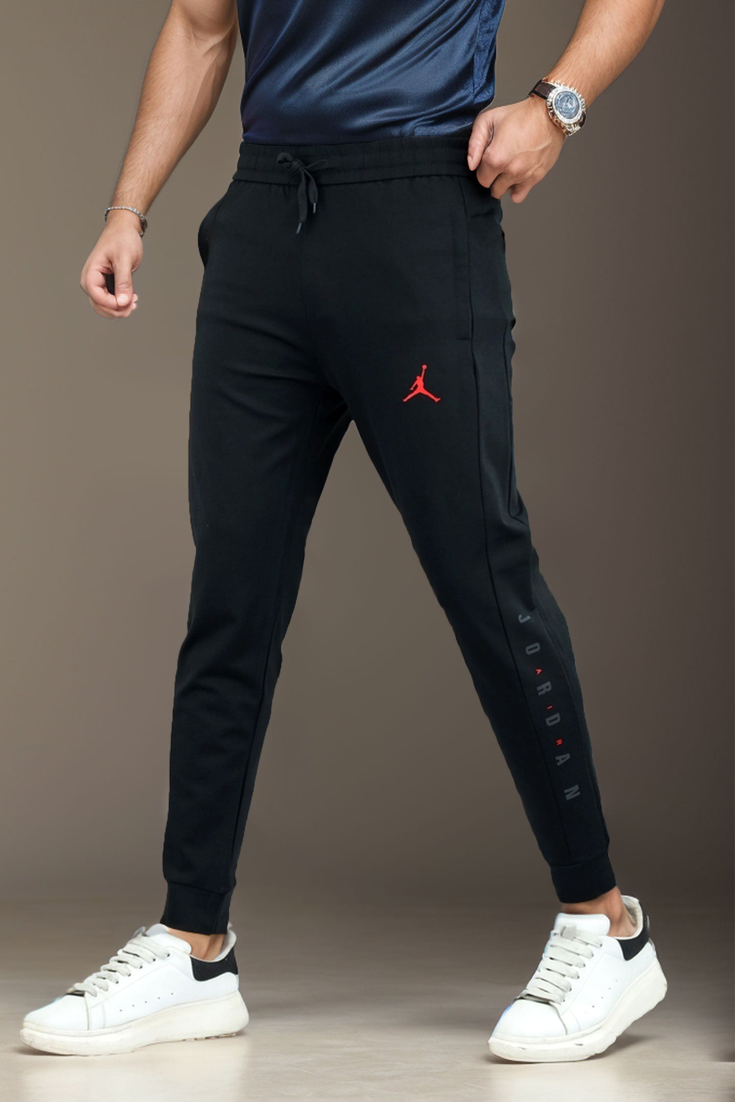 Jrdn Air Side Slogan Sportswear Trouser