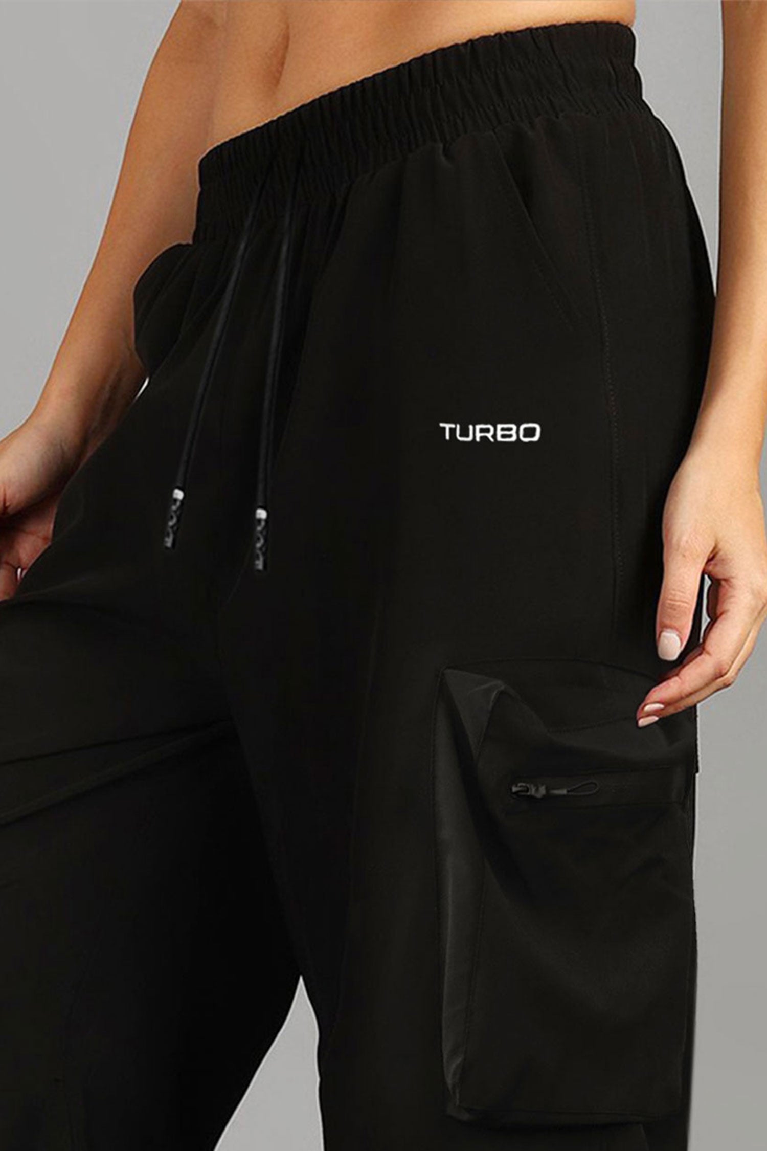 Turbo Loose Box Pockets Imported Cargo Trouser - Women