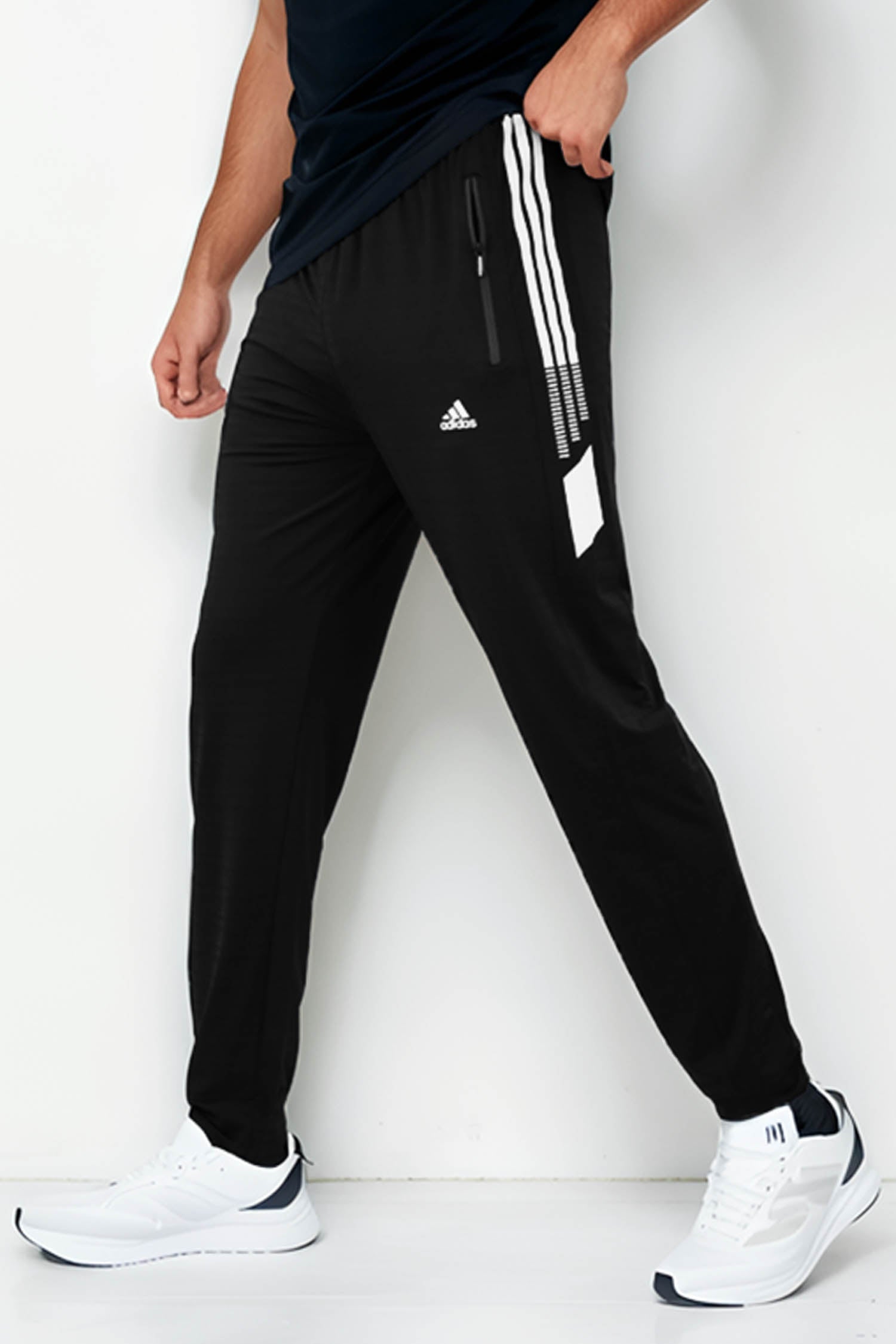 Adds Half Side Stripes Sportswear Running Trouser