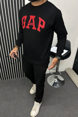 GP Aplic Arch logo Full Sleeves Men's Sweatshirt