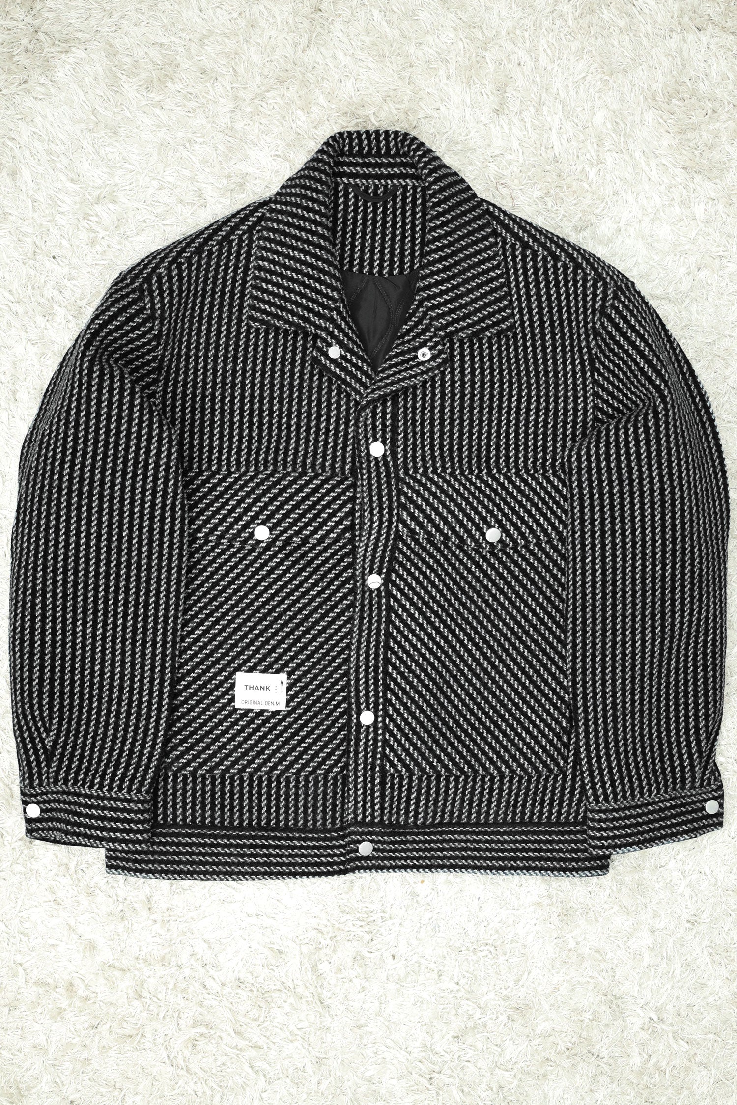 Autumn Winter Plaid Imported Men's Woolen Jacket