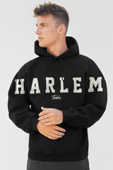 Turbo Harlem Signature Slogan Fleece Hoodie