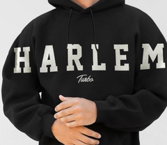 Turbo Harlem Signature Slogan Fleece Hoodie