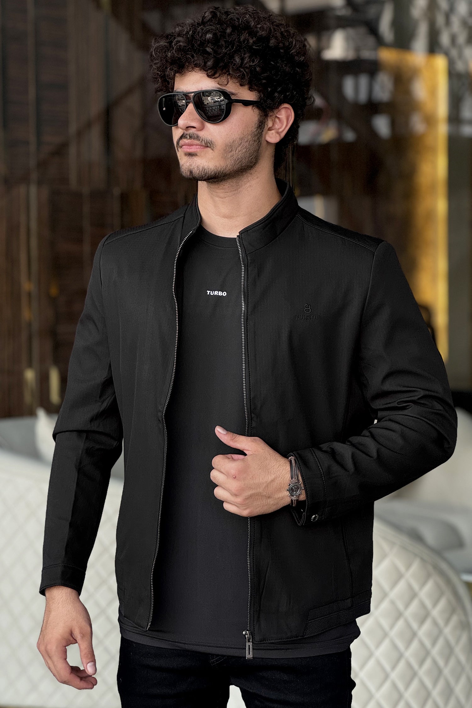 Revive All Men s Imported Light Weight Jacket Black M