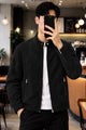 Turbo Casual Outerwear Imported Suede Leather Jacket