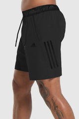 Adds Club 3-Stripes Tennis Shorts In Black