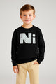 Nke Minimal Block Round Neck Unisex Kids Sweatshirt